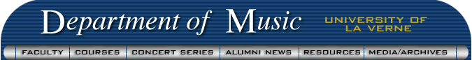 University of La Verne - Music Department